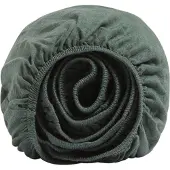 Yumeko Drap-Housse Yumeko Pine Green (Jersey)-90 x 210 cm