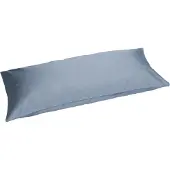 Yumeko - Taie d'oreiller - Satin De Coton - 40x80 - Bleu
