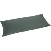 Yumeko - Taie d'oreiller - Jersey De Coton - 40x80 - Vert