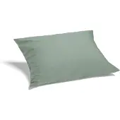 Yumeko - Taie d'oreiller - Percale De Coton - 50x60 - Vert