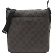 JOOP! Sac à bandoulière 'Piazza Milian' brun foncé / noir
