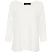 Vero Moda Pull-over 'Nora' blanc
