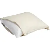 Yumeko - Protège-oreiller - Flanelle De Coton - 50x60 - Beige