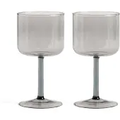 HAY Tint Verre à Vin - Set de 2 Grey
