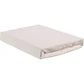 Beddinghouse Drap-Housse Beddinghouse Surmatelas WHite (Jersey)-180 x 200/220 cm
