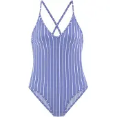 Vivance Maillot de bain bleu clair / blanc