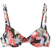 s.Oliver Hauts de bikini mélange de couleurs / noir