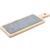 Cosy & Trendy Plateau Bambou-ardoise 23x9x1cm Sushi