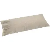 Yumeko - Taie d'oreiller - Flanelle De Coton - 40x80 - Marron