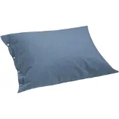 Yumeko - Taie d'oreiller - Flanelle De Coton - 50x60 - Bleu
