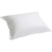 Yumeko - Taie d'oreiller - Flanelle De Coton - 50x60 - Blanche