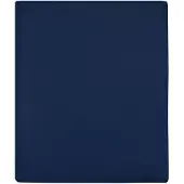 vidaXL Drap-housse Jersey Bleu marine 140x200 cm Coton