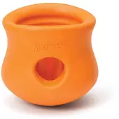 West Paw Zogoflex Toppl Treat Toy - Orange - S