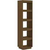 vidaXL Bibliothèque/Cloison Marron miel 40x35x167 cm Pin solide