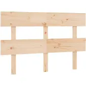 vidaXL Tête de lit 144x3x81 cm pin massif
