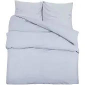 vidaXL Ensemble de literie Gris 260x240 cm Coton