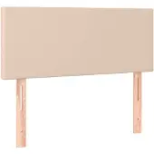 vidaXL Tête de lit cappuccino brun 80x5x78/88 cm simili-cuir