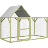 vidaXL Poulailler 200x100x150 cm Bois massif de pin imprégné