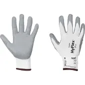 Ansell Gants HyFlex 11-800 taille 8 blanc/gris EN 388 EPI catégorie II (8)