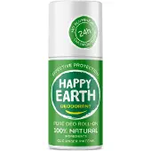 Happy Earth Terre Heureuse Déodorant Roll-On 100% Naturel Concombre Matcha 75 ml