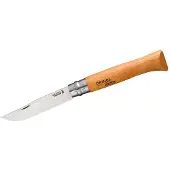 Opinel No 12 Carbon Steel Pocket Knife Orange 12 cm