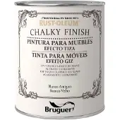 Bruguer Rust-oleum Chalky Finish 5397509 Furniture Painting 0.75l Blanc