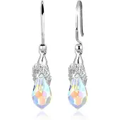 Elli Boucles d'oreilles 'Tropfen' argent