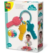 SES Creative Hochet - Clés d'activité - Mordre et sentir - - UneTaille - Hochet