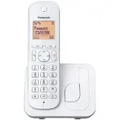 Panasonic KXTGC210 Téléphone DECT Blanc Identification de l'appelant 18 75 Affichage