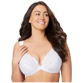 Glamorise Femme 1245 Soutien-Gorge, Blanc, 100B EU