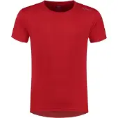 Rogelli Hommes, T-shirt fonctionnel, PROMOTION t-shirt red XS (XS), Rouge, XS
