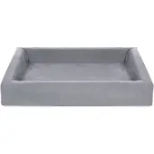 Bia Bed Housse en coton pour panier pour chien , gris