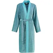 Cawö Peignoir Cawö 6431 Kimono Women Turquoise-42