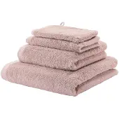Aquanova Serviette de toilette Aquanova London Vieux Rose (set de 3)