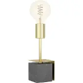 Eglo Lampe de table dorée Carmita avec socle en marbre