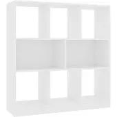 vidaXL Bibliothèque Blanc 97,5x29,5x100 cm Bois d'ingénierie