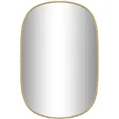 vidaXL Miroir mural Doré 60x40 cm