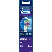 Braun Refill EB18-3 3D White Brossettes de Rechange 3 pc(s) Brosse(S) À Dents
