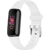 IMoshion Bracelet silicone Fitbit Luxe - Blanc