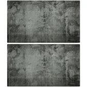 vidaXL Planches à découper 2 pcs motif de béton Verre trempé