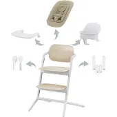 Cybex Lemo2 4 In 1 Home Highchair Argenté Enfants