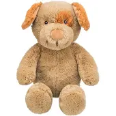 Trixie 2x Be Eco Dog Enno, peluche recyclée, 40 cm (Jouet en peluche pour chiens)