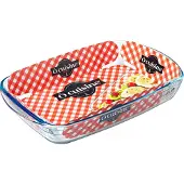 Merkloos Oven, Plat à gratin, Transparent