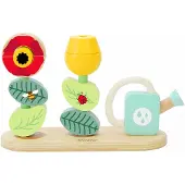 Classic World Jigsaw jardin de fleurs en bois