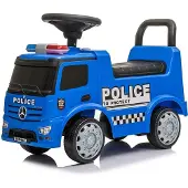 DevesSport Mercedes Truck Actros Police Ride On Bleu 12 Months-3 Years Enfants