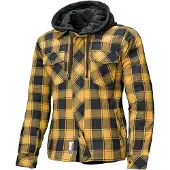 Held Veste de moto en textile Lumberjack II, noir/vert, 2XL