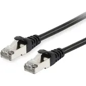 Equip 606101 Patchkabel Cat6A S/FTP 2xRJ45 0.25m schwarz LSZH