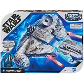 Hasbro Star Wars - Le vaisseau de luxe Millennium Falcon et Han Solo Actionfigur - Star Wars Toy