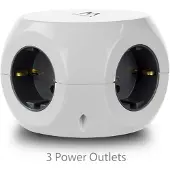 Ewent Multiprise Avec 3 Ports USB-A 1,5 m Blanc