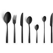 Amefa Manille All You Need 9035 set de couverts 42 pièces, noir